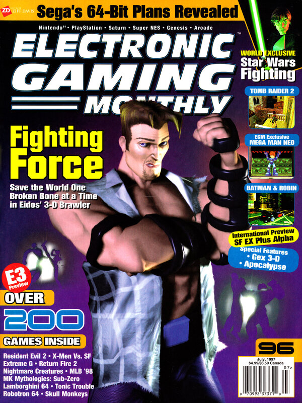 Electronic Gaming Monthly Issue 96 (July 1997) cover